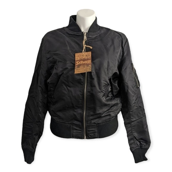 Schott NYC Other - Schott NYC 9720 Nylon Flight Bomber Jacket